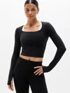 Athleta Transcend Open Back Top In Black