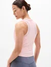 Athleta Transcend Racerback Mesh Tank In Multi