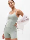 Athleta Transcend Scoop Built-in Bra Tank A-c In Gray