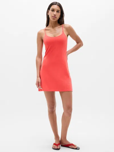 Athleta Transcend Scoop Dress In Red