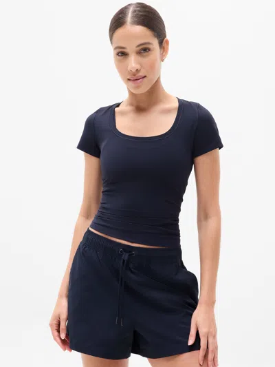Athleta Transcend Scoop Tee In Blue