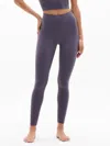 Athleta Transcend Stash High Rise Legging In Purple