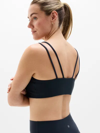 Athleta Transcend Strappy Rib Bra D-dd