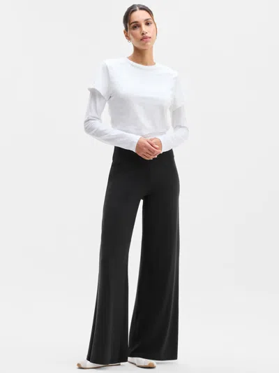 Athleta Transcend Ultra Wide Pant In Black