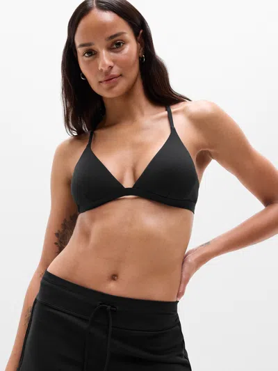 Athleta Triangle Bikini Top In Black