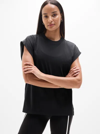 Athleta True Cotton Oversized Muscle Tee