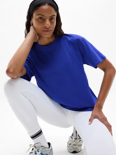 Athleta True Cotton Tee In Varsity