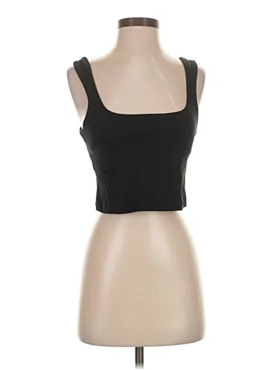 Pre-owned Athleta Tube Top Black Strapless Neckline Tops
