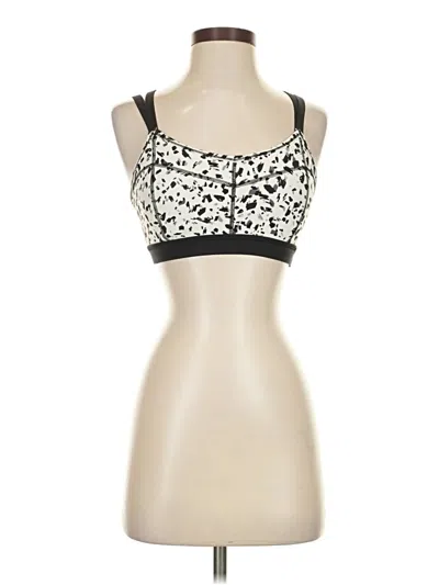 Pre-owned Athleta Tube Top Ivory Strapless Neckline Tops In White