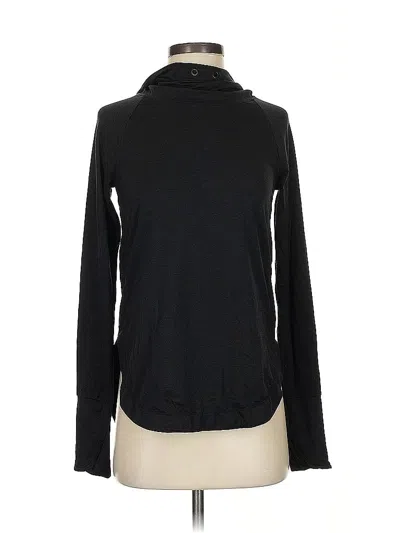 Pre-owned Athleta Turtleneck Sweater In Black