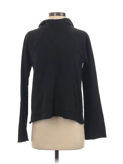 Pre-owned Athleta Turtleneck Sweater In Black