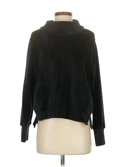 Pre-owned Athleta Turtleneck Sweater In Black