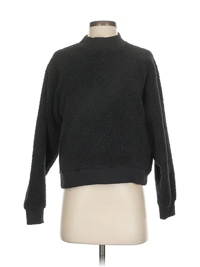 Pre-owned Athleta Turtleneck Sweater In Black