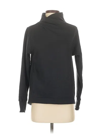 Pre-owned Athleta Turtleneck Sweater In Black