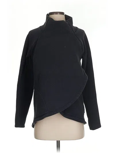 Pre-owned Athleta Turtleneck Sweater In Black