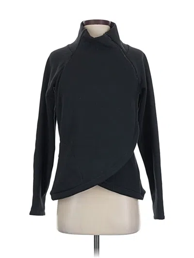 Pre-owned Athleta Turtleneck Sweater In Black