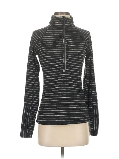 Pre-owned Athleta Turtleneck Sweater In Black
