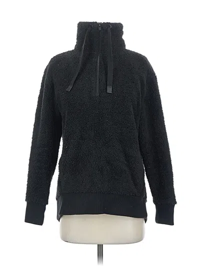 Pre-owned Athleta Turtleneck Sweater In Black