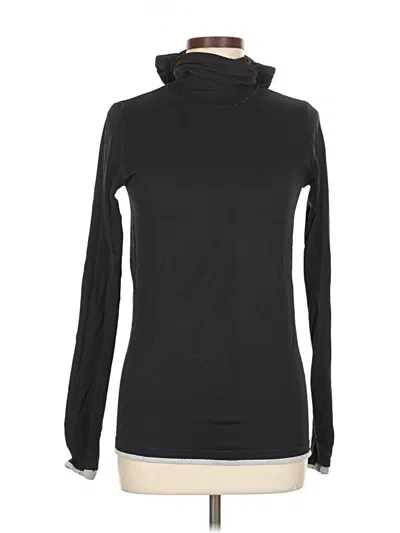 Pre-owned Athleta Turtleneck Sweater In Black