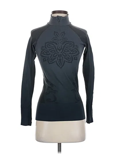 Pre-owned Athleta Turtleneck Sweater In Black