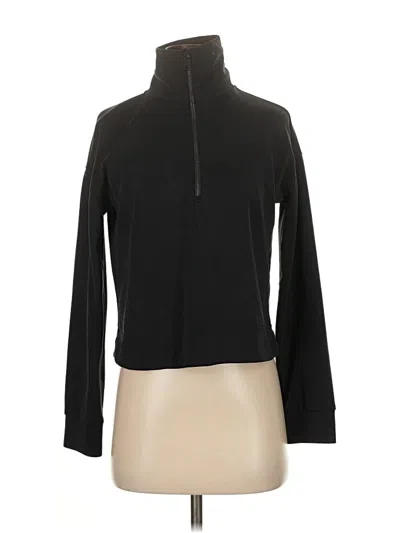 Pre-owned Athleta Turtleneck Sweater In Black