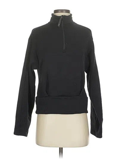 Pre-owned Athleta Turtleneck Sweater In Black