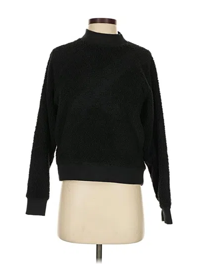 Pre-owned Athleta Turtleneck Sweater In Black