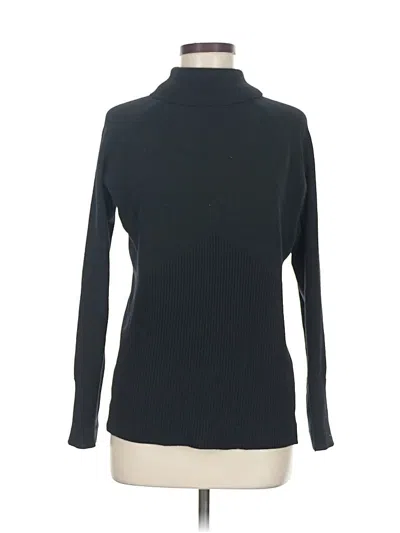 Pre-owned Athleta Turtleneck Sweater In Black
