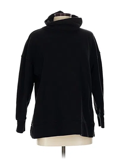 Pre-owned Athleta Turtleneck Sweater In Black