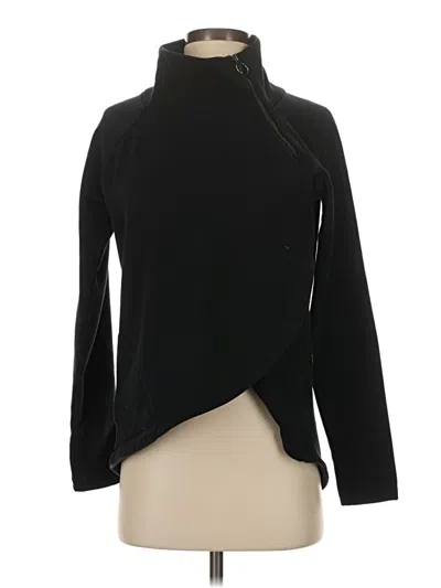 Pre-owned Athleta Turtleneck Sweater In Black