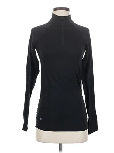 Pre-owned Athleta Turtleneck Sweater In Black