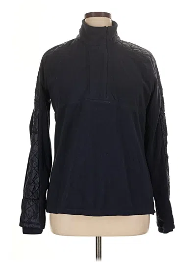 Pre-owned Athleta Turtleneck Sweater In Black