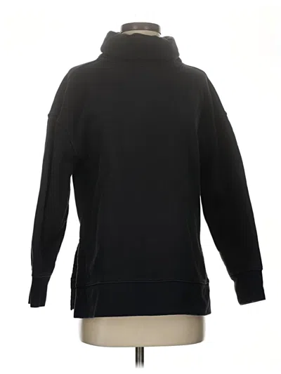 Pre-owned Athleta Turtleneck Sweater In Black