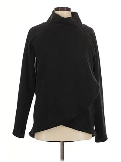 Pre-owned Athleta Turtleneck Sweater In Black