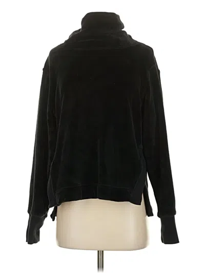 Pre-owned Athleta Turtleneck Sweater In Black