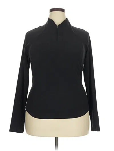 Pre-owned Athleta Turtleneck Sweater In Black