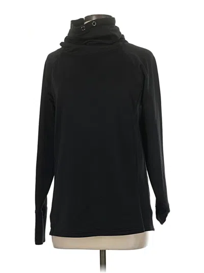 Pre-owned Athleta Turtleneck Sweater In Black