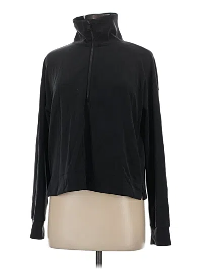 Pre-owned Athleta Turtleneck Sweater In Black