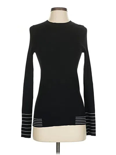 Pre-owned Athleta Turtleneck Sweater In Black