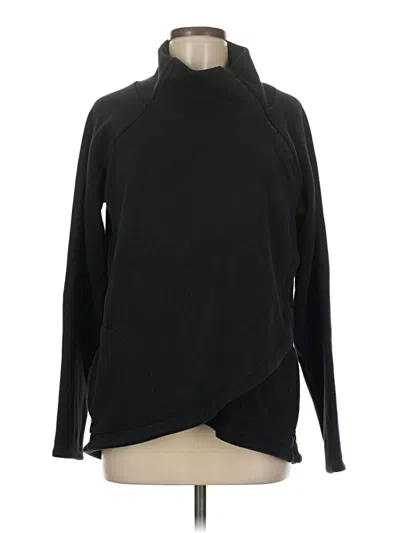 Pre-owned Athleta Turtleneck Sweater In Black