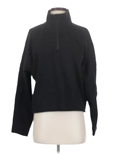 Pre-owned Athleta Turtleneck Sweater In Black