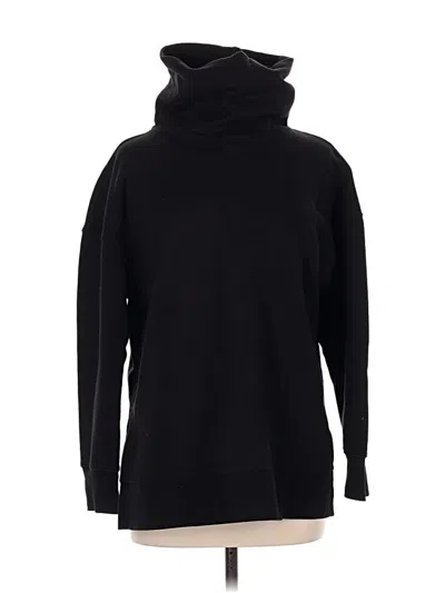 Pre-owned Athleta Turtleneck Sweater In Black