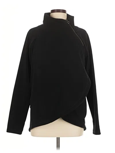 Pre-owned Athleta Turtleneck Sweater In Black