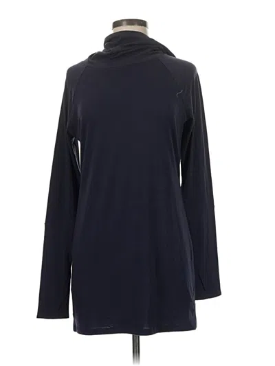 Pre-owned Athleta Turtleneck Sweater In Black