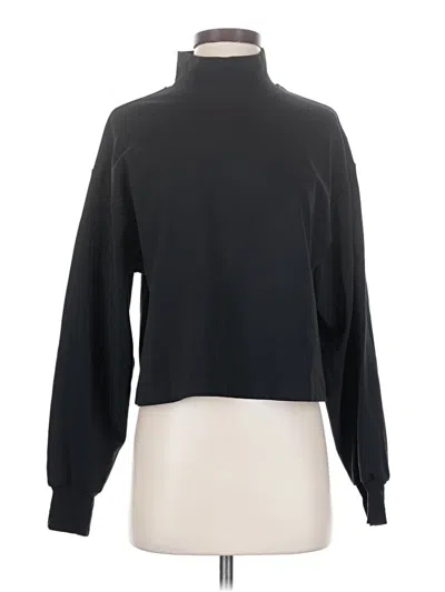 Pre-owned Athleta Turtleneck Sweater In Black