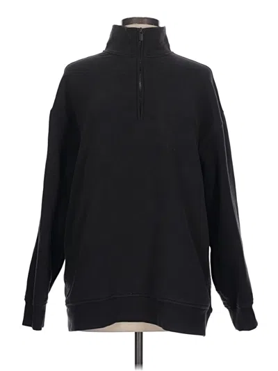 Pre-owned Athleta Turtleneck Sweater In Black