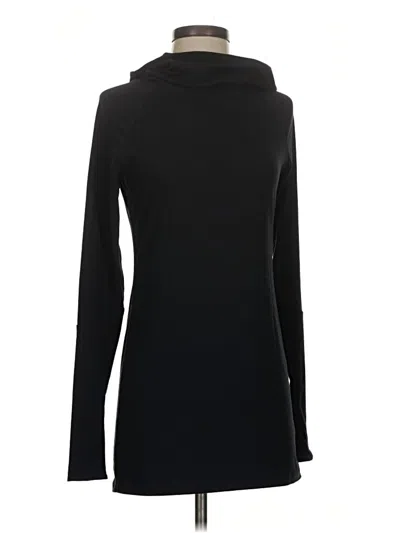 Pre-owned Athleta Turtleneck Sweater In Black