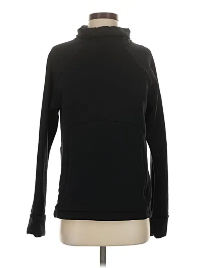Pre-owned Athleta Turtleneck Sweater In Black