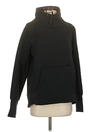 Pre-owned Athleta Turtleneck Sweater In Black