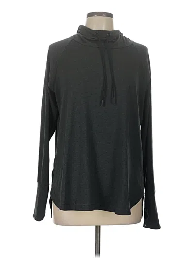 Pre-owned Athleta Turtleneck Sweater In Black